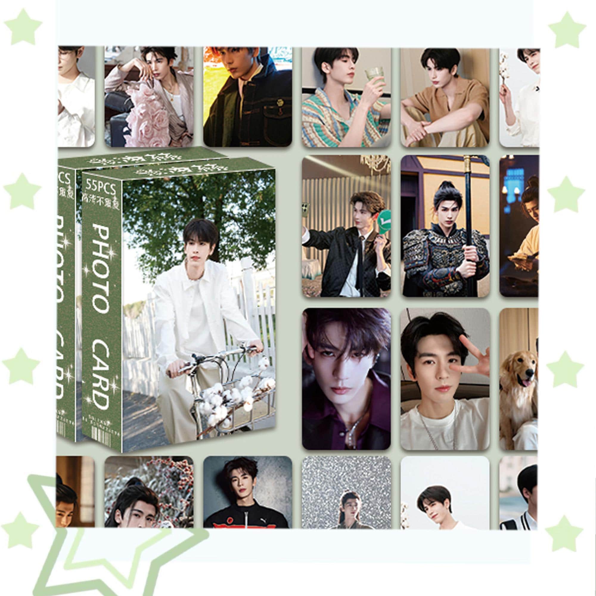 Zhang Linghe 55pcs Photo Card Set, Lomo-style Collectible Cards - Etsy