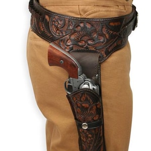 44 / 45 口径ブラウンレザーガンホルスター 44 / 45 Caliber