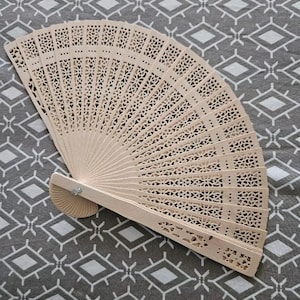 Éventails de mariage en gros Éventail en bois Éventails de mariage en bois, cadeau rustique, personnalisé, éventail de main personnalisé