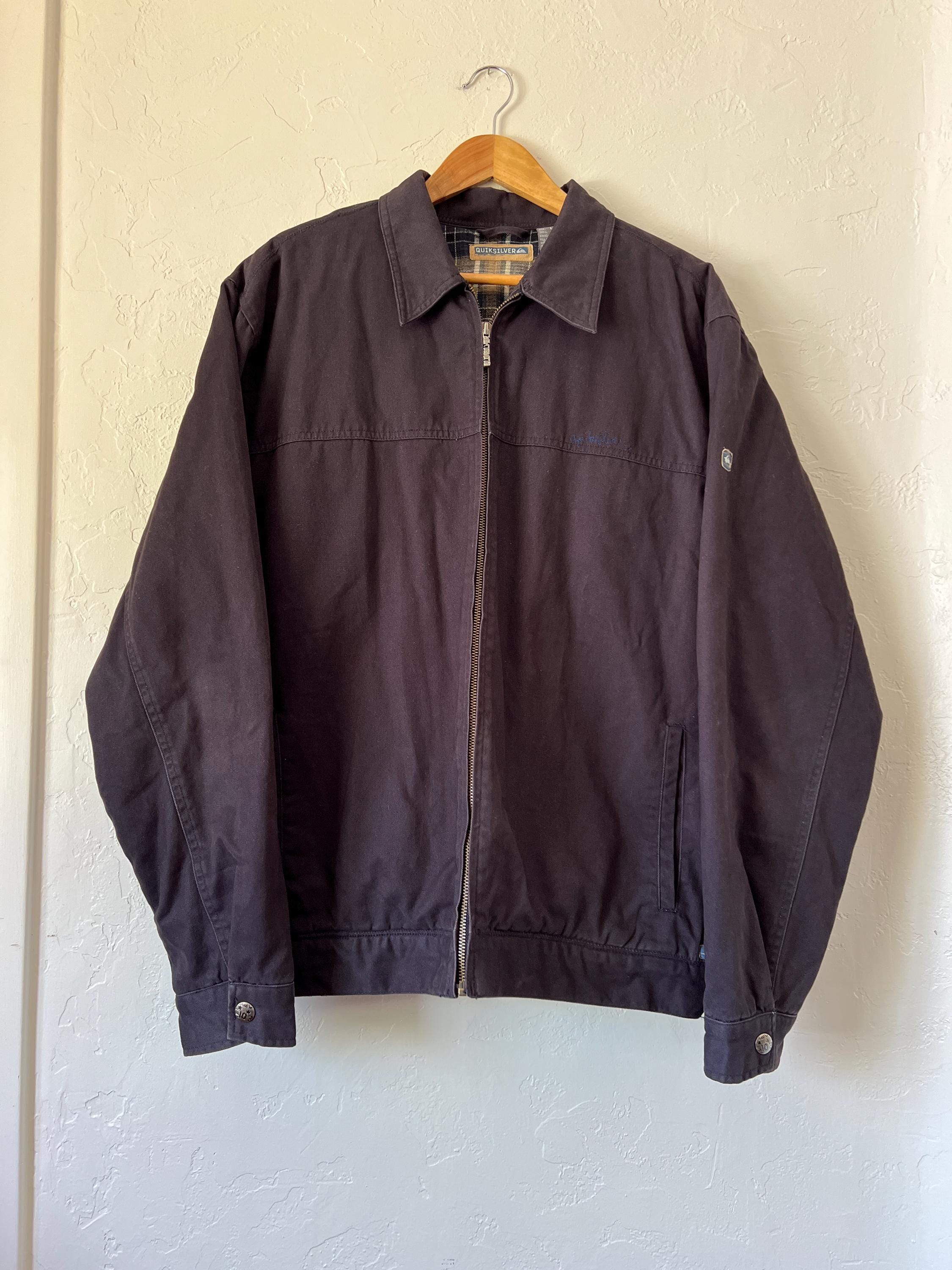 00s Quiksilver Canvas Jacket L Men