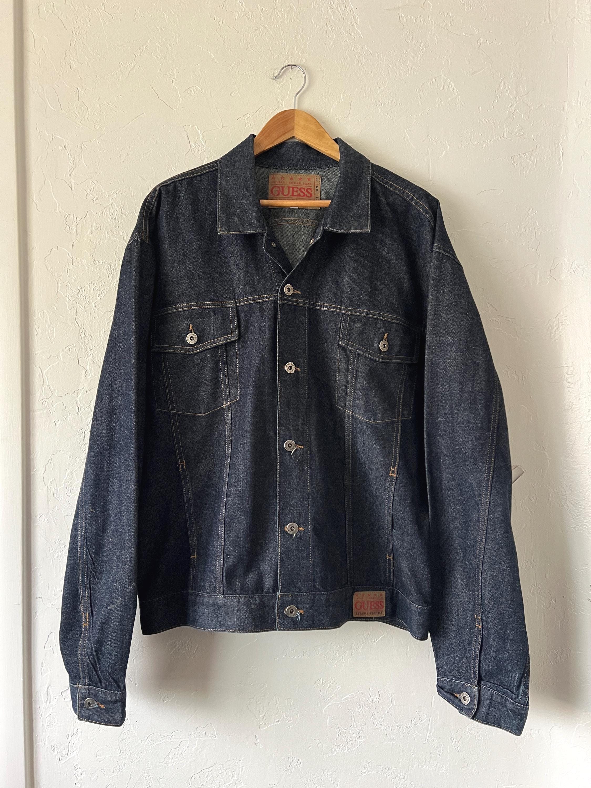 Vintage Guess Jacket - Etsy UK
