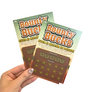 Pregnancy Announcement Scratch Off Cards - Surprise Baby Reveal Gift - 6 Pack Grandpa - 2 PCS
