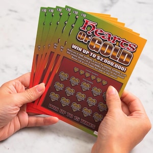 Pregnancy Announcement Scratch Off Cards - Surprise Baby Reveal Gift - 6 Pack Twins - 6 PCS