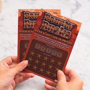 Pregnancy Announcement Scratch Off Cards - Surprise Baby Reveal Gift - 6 Pack Godfather - 2 PCS