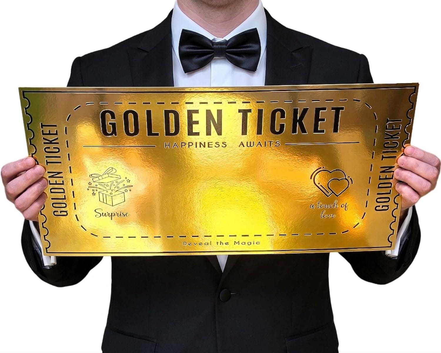 Golden Ticket Costume - Etsy Golden Ticket Costume - Etsy