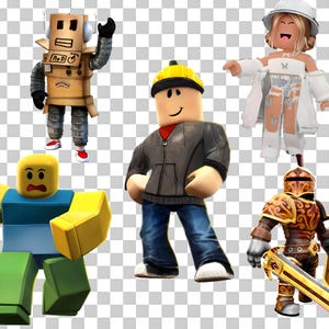 High Quality Gaming Character Clipart, 300dpi Digital Png | DIGITAL DOWNLOAD
