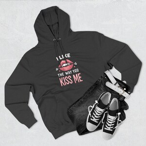 Unisex Romantic Hoodie, Cozy Fleece Sweatshirt, Couples Gift, Perfect for Anniversaries, Valentine&#39;s Day, Love Expression Apparel