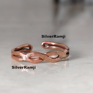 New Pure Copper Band Ring, Copper Band Ring, Women Or Men Ring, Solid Copper Ring, Boho Handmade Ring, Arthritis Ring, Anniversary Gift