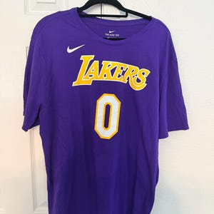 Los Angeles Lakers Kyle Kuzma #0 Purple Nike The Nike Tee Dri Fit TShirt Xxl bild 1