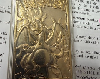 gold plated pokemon cards charizard Celebrations Ultra Premium Collection Metal Card #4 PSA 9 Pokemon Card Charizard Card Metal