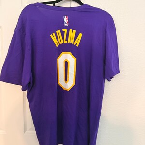 Los Angeles Lakers Kyle Kuzma #0 Purple Nike The Nike Tee Dri Fit TShirt Xxl bild 3
