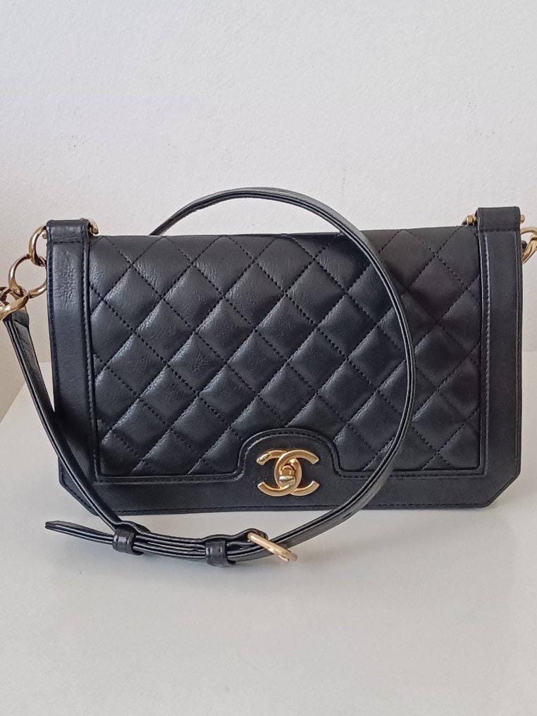 Chanel Classic Quilted Black Bag