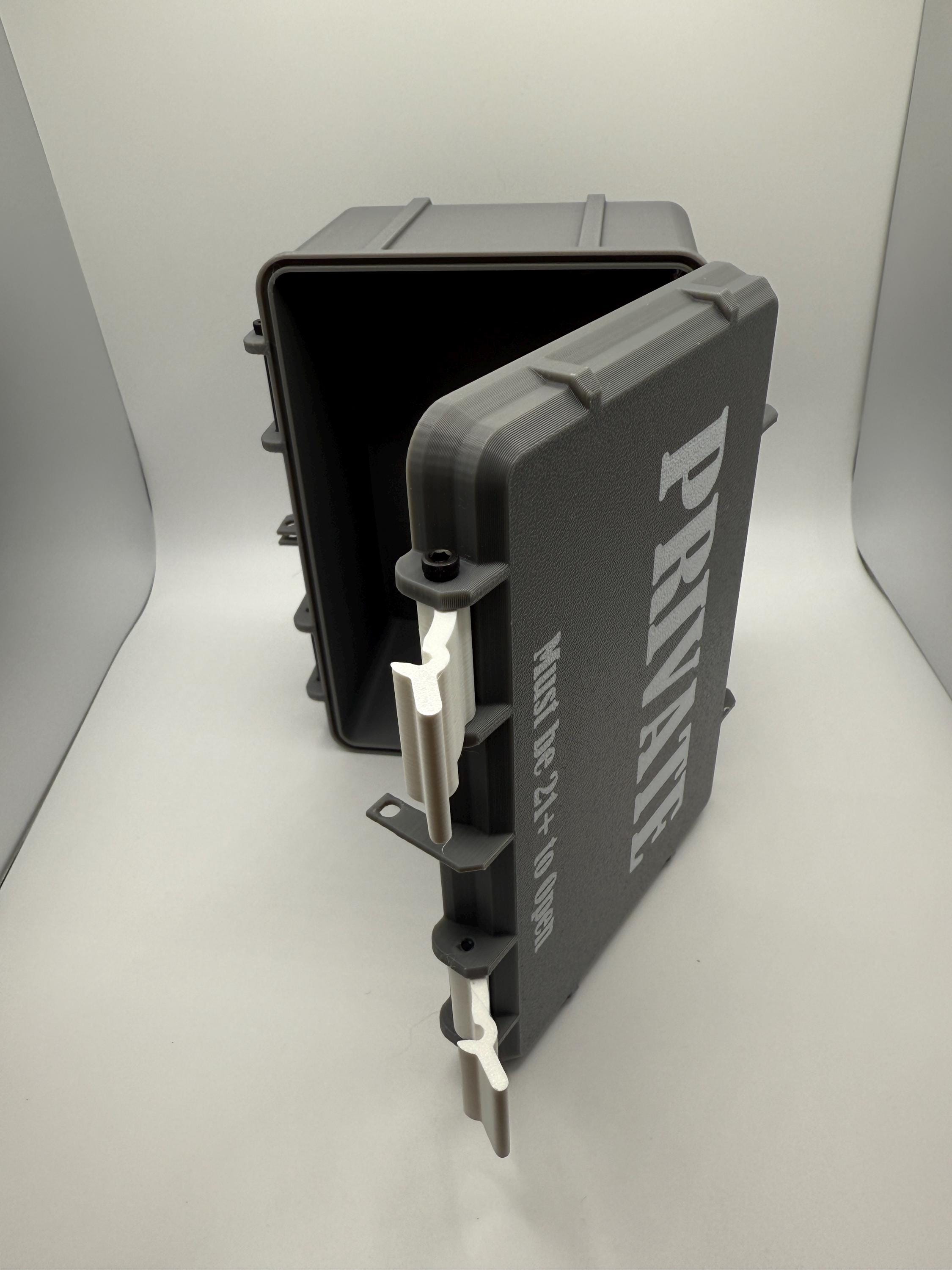 Lockable PLA Storage Container, Rugged Design, Valuables Box - Etsy
