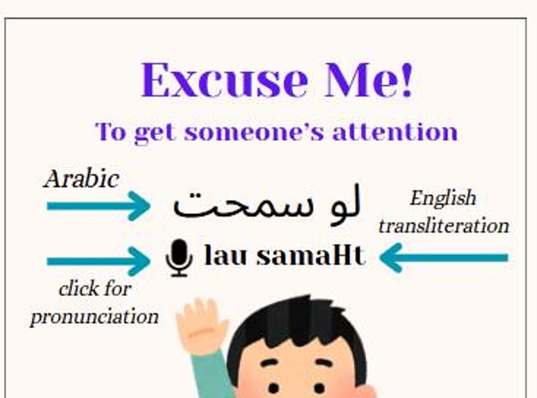 Egyptian Arabic Survival Phrases PDF – Travel Cheat Sheet for Beginners ...