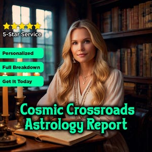 Cosmic Crossroads Astrologie-rapport – Persönliche Planetare Einflüsse erklärt