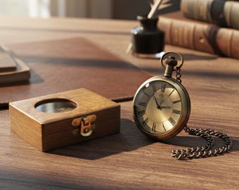 Gegraveerd zakhorloge Bruidsjonkers, getuige, bruidegom cadeau horloges