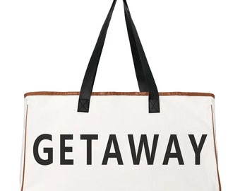 Getaway Canvas Tote Bag