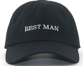 Best Man Baseball Cap