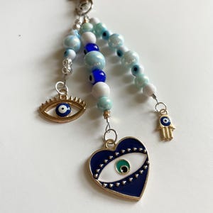 Evil Eye Howlith Schlüsselanhänger