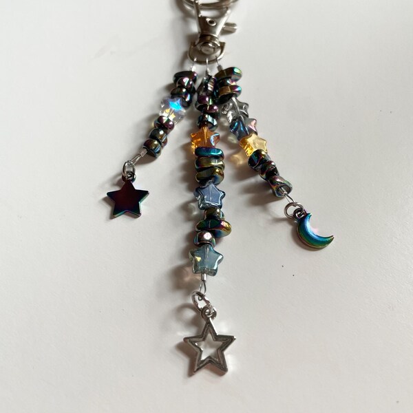 Crystal Star Keychain/Bag Charm