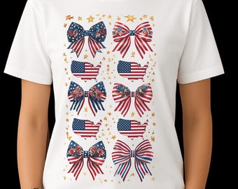 USA Flag T-Shirt: Patriotic American Pride - 4th of July Apparel