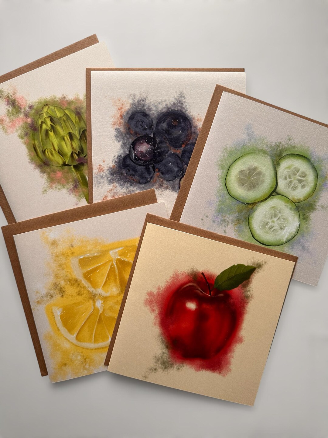 Set of 5 Greeting Cards - Etsy Australia