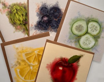 Set of 5 Greeting Cards