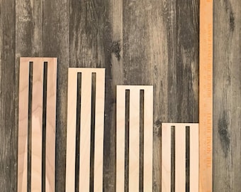 Wood Rails - Swag Form - Wreath Form