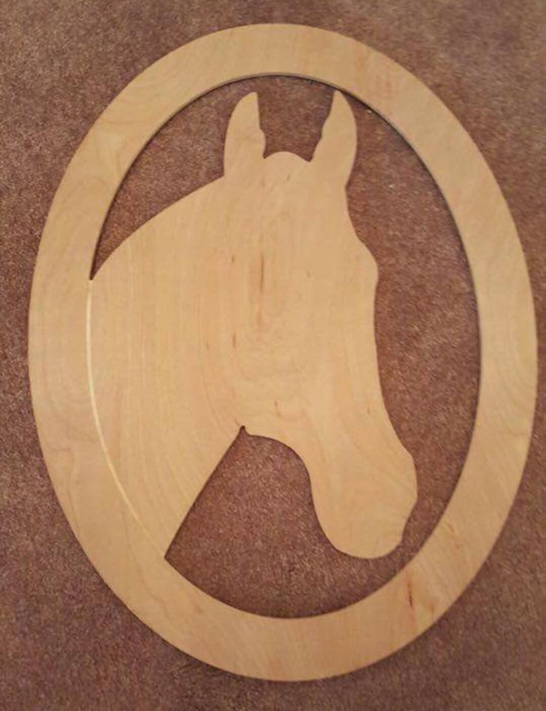 Horse Head Door Hanger Door Hanger Wooden Sign Wreath Etsy
