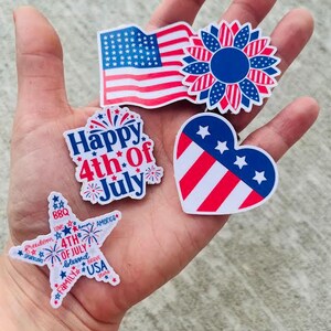 FREE SHIPPING - Sticker 4th of July Pack