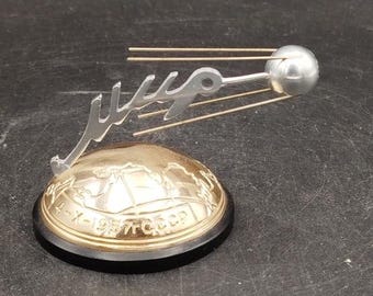 Very Rare Soviet Desk Souvenir "Sputnik" 1957, USSR Space Collectible