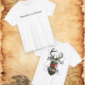 Deer Spirit Animal T-Shirt: Mystical Boho Graphic Tee