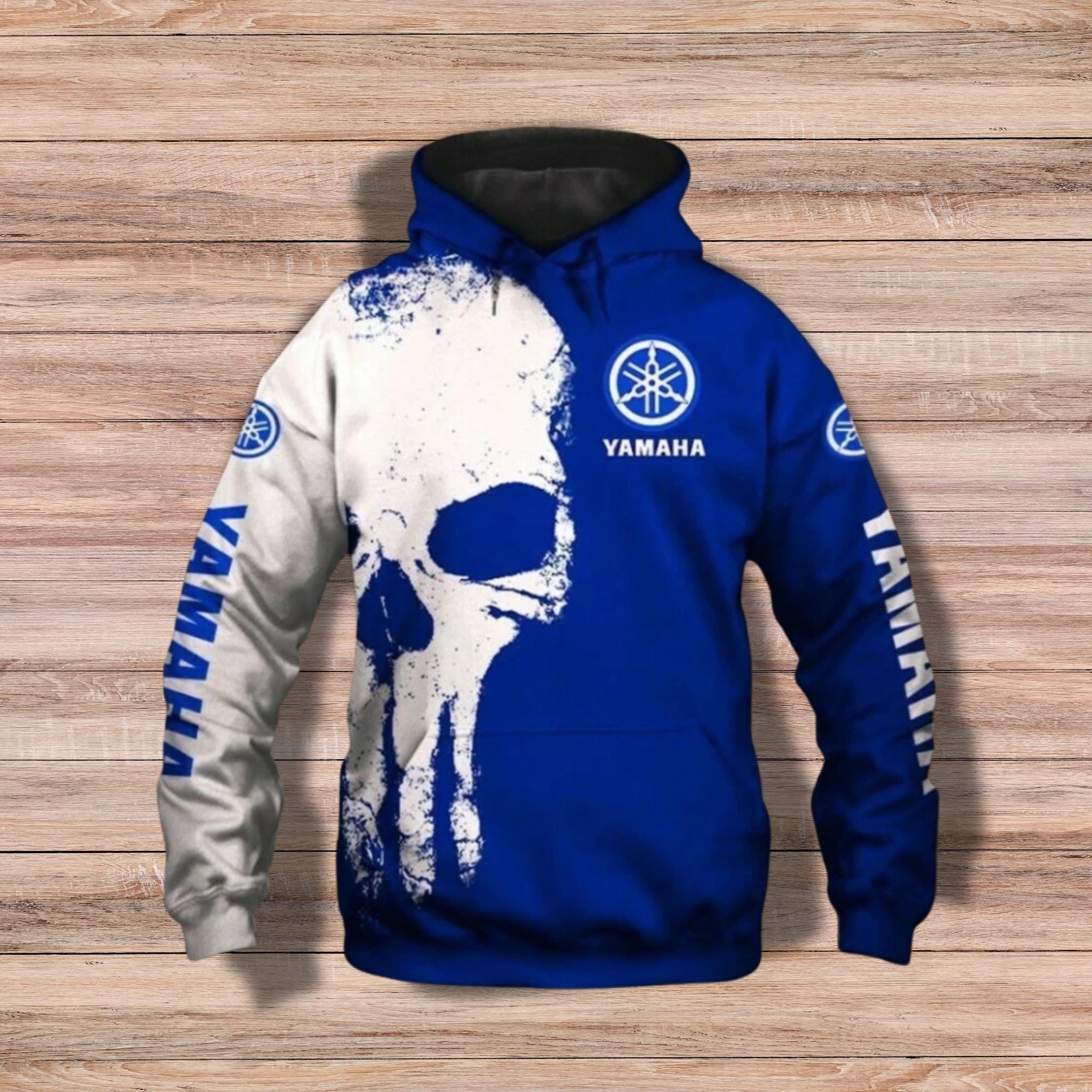 White Yamaha Hoodie Canada