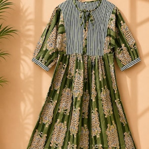 Green Tiger Dress