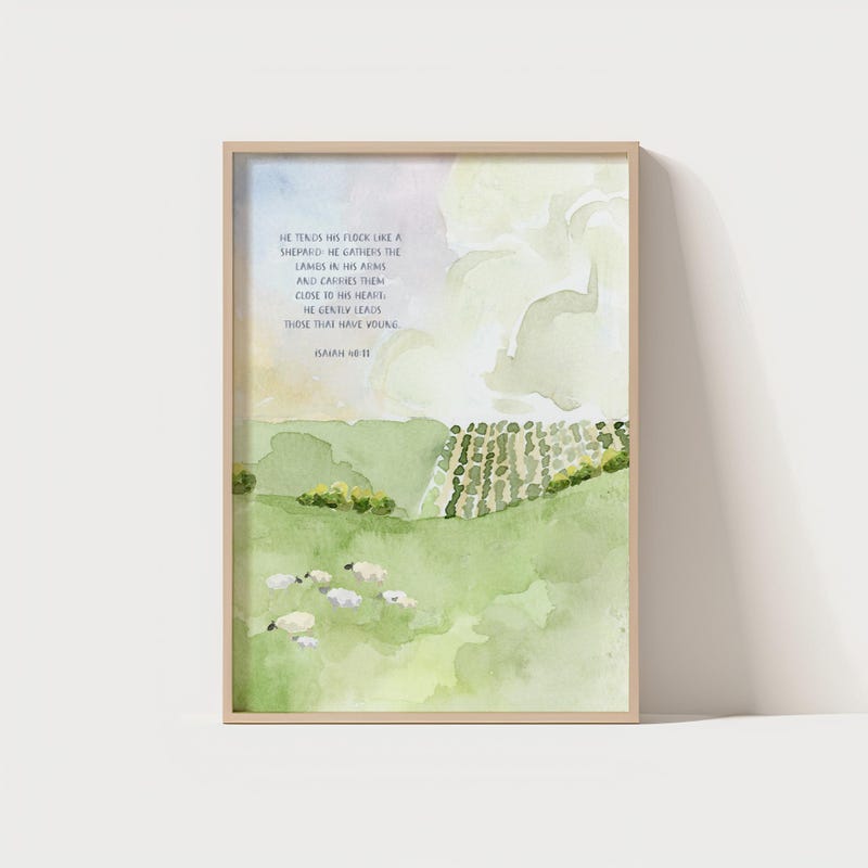 Isaiah 40:11 - Etsy