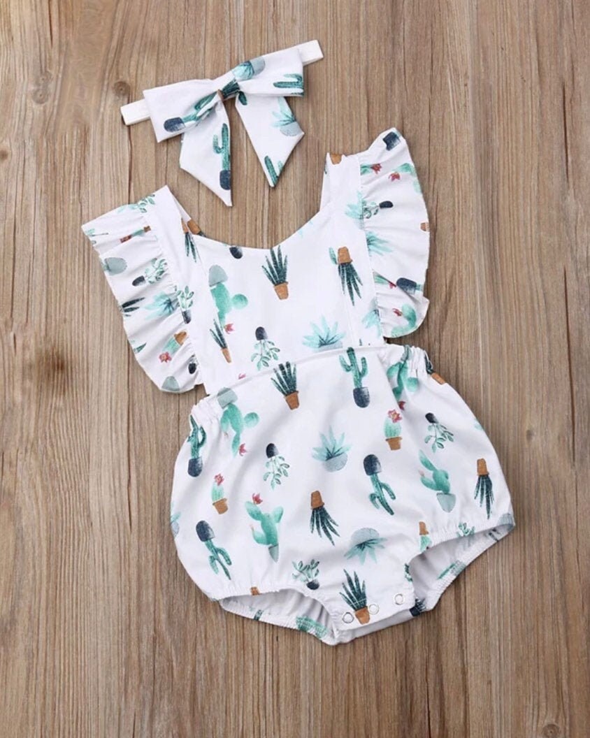 cactus newborn outfit
