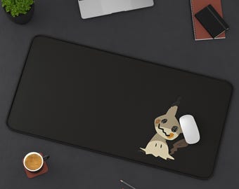 Mimikyuu Desk Mat | Cute Gaming Desk Pad | Unique Mouse Pad | Office Decor | Nerd Gift | Gamer Accessories