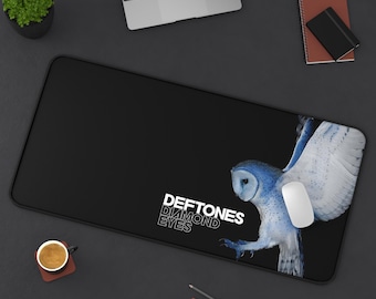 Podkładka na biurko Deftones Diamond Eyes | Akcesorium na biurko dla miłośnika muzyki | Podkładka pod mysz gamingową | Prezent dla fanów | Dekoracja do domowego biura | Kreatywne stanowisko pracy