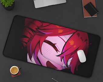 Kasane Teto Desk Mat | Cute Kawaii Character Mousepad | Anime Workspace Decor