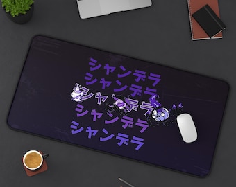 Stylish Ghost Pokemonn Desk Mat | Gaming Pad | Office Decor | Birthday Gift | Desk Accessories