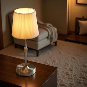 Stilvolle Retro Tischlampe - Kabellose LED Schreibtischlampe | Batteriebetriebene tragbare Lampe für Büro, Restaurant oder Nachttischdekor
