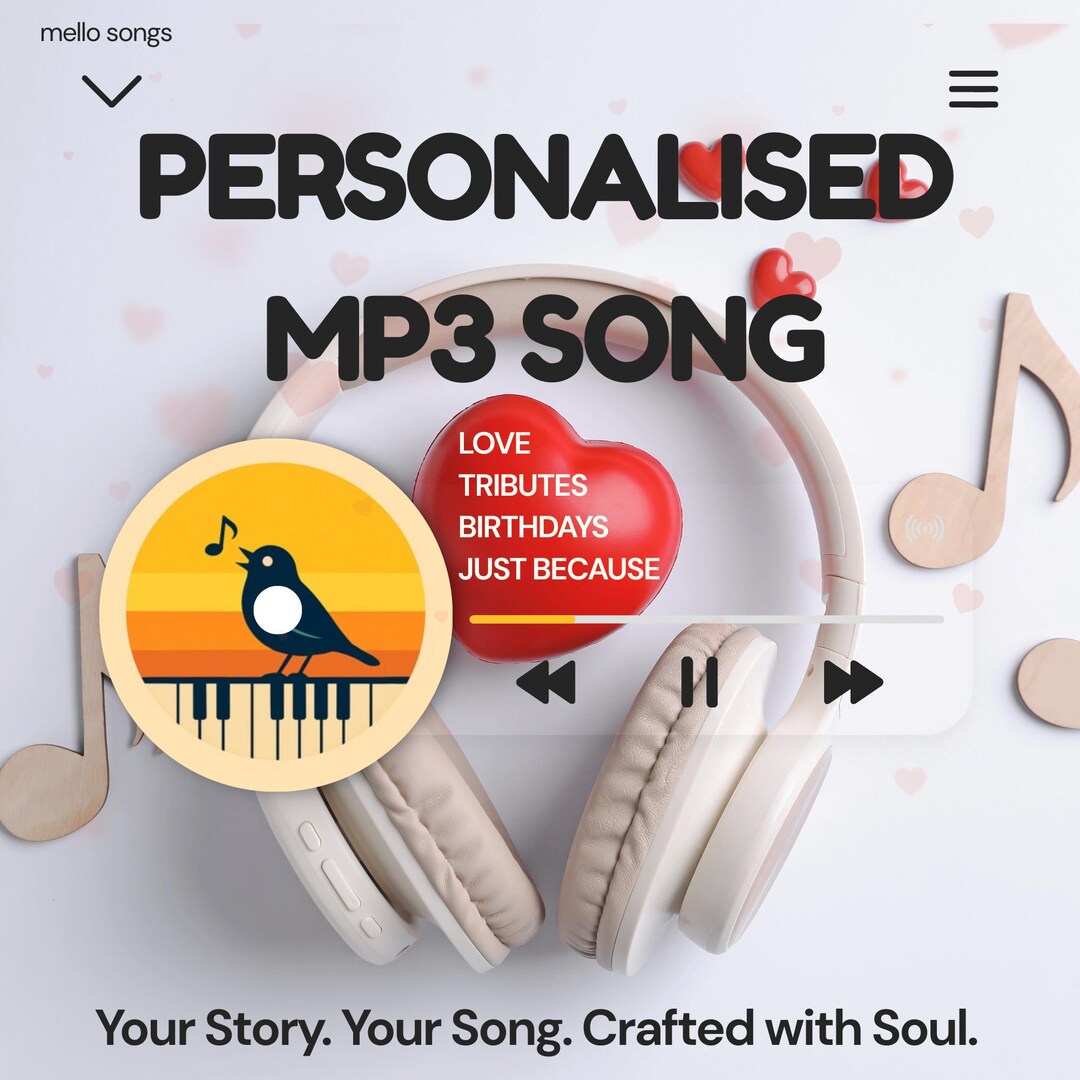 Custom Song MP3 | Personalised Lyrics & Music Gift (MP3 Download) - Etsy UK