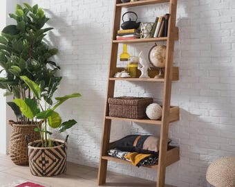Schwebende Regale aus Eiche für ein modernes Design - Küchenregale, Wohnzimmerregal, handgefertigte Regale, Holzbüroregal