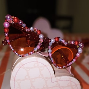 Personalized Rhinestone Sunglasses