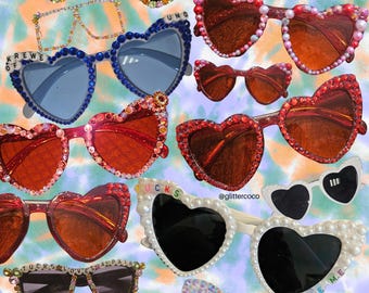Personalized Rhinestone Sunglasses