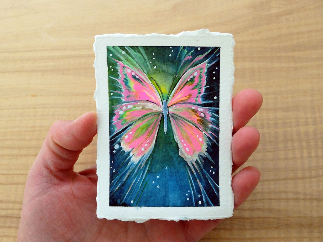ACEO Original Art Miniature, Watercolor Original ACEO Artist Trading ...