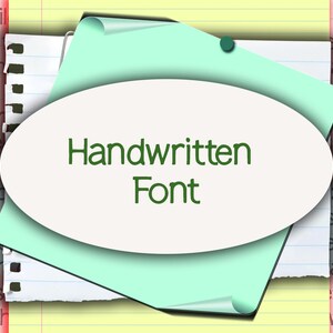 Handwritten Font, Minimalistic Font, Neat Font, Handwriting Font, Cute Handwriting, Neat Handwriting, Digital Planner Font