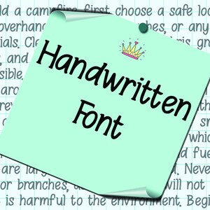 Handwritten Font, Minimalistic Font, Neat Font, Handwriting Font, Cute Handwriting, Neat Handwriting, Digital Planner Font, popular font