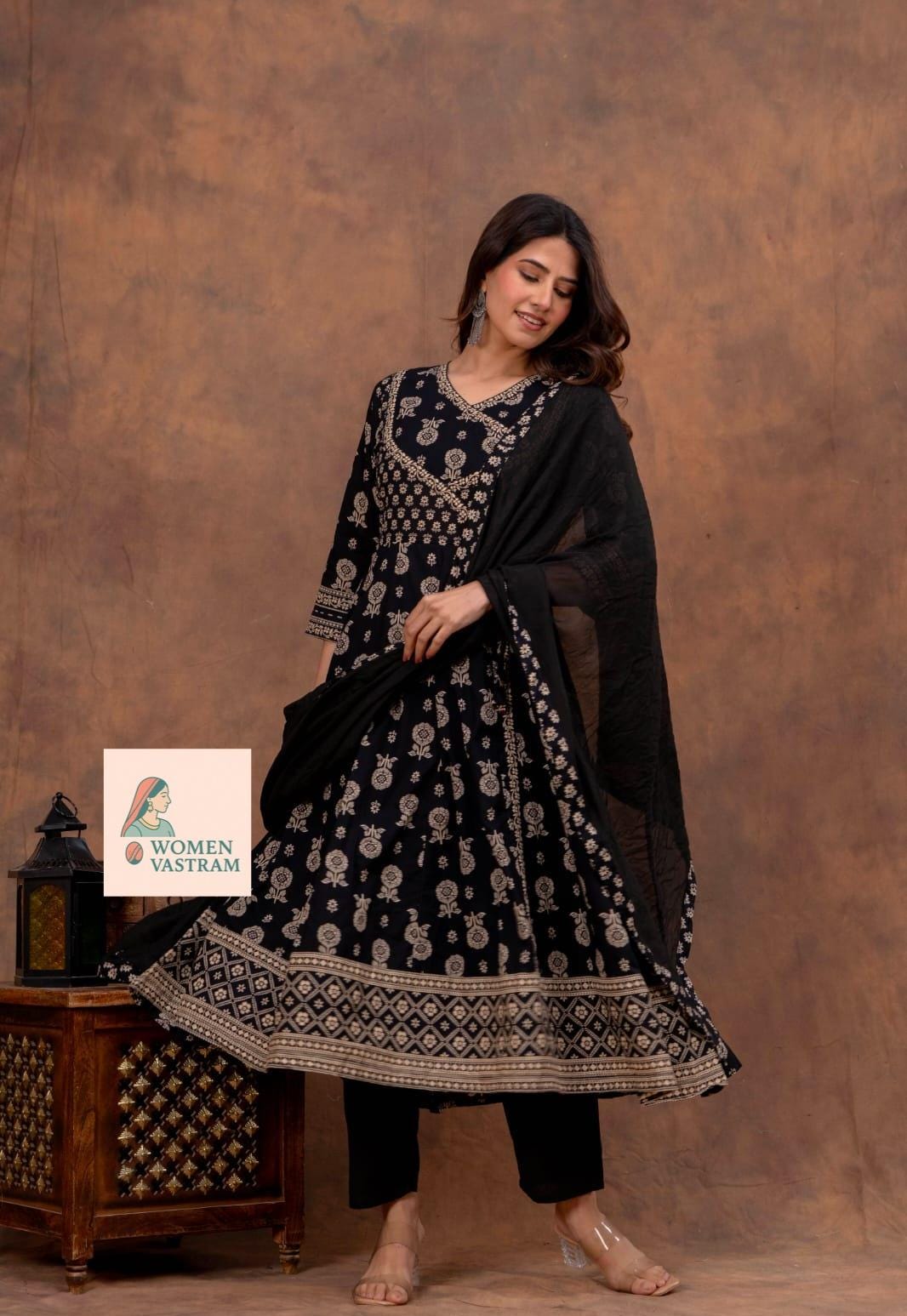 Indian Dress Black Color - Etsy