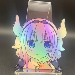 Ms Kobayashi’s dragon maid Kana Holo peeker
